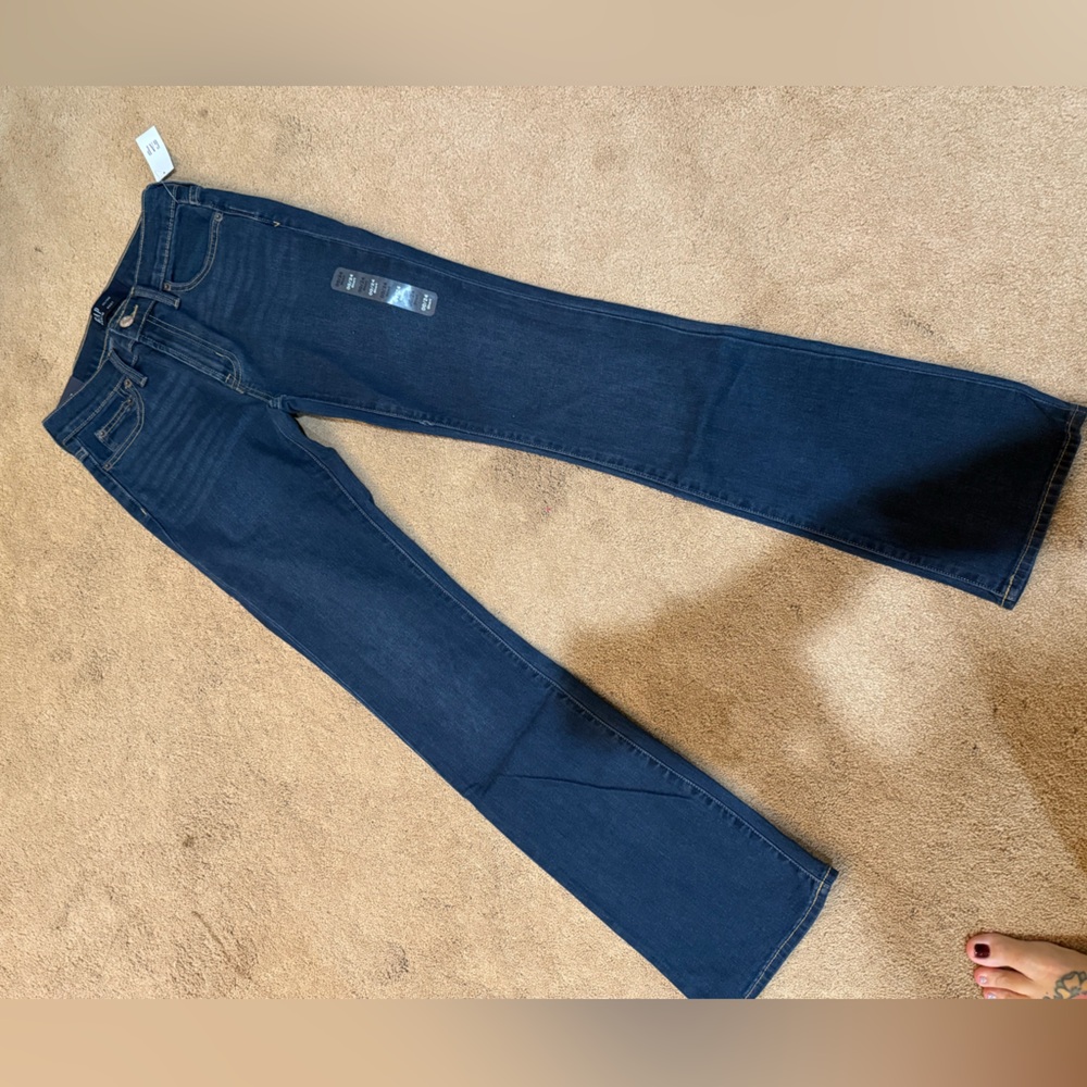 GAP Women's Boot Cut Jeans - Dark Blue